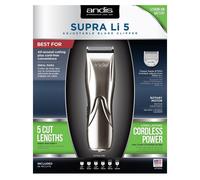 Andis Supra Li 5 Adjustable Blade Clipper, New