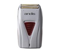 Andis - TS-1, Pro-Foil Lithium-Ion Cord/Cordless Foil Shaver with Super soft Titanium Cutters - For Close, Smooth Shaving - Dual Voltage, Waterproof Shaving Machine with Charger - Grey(Pack of 1)