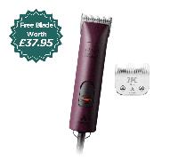 Andis UltraEdge AGC Super 2-Speed Burgundy Clipper Bundle