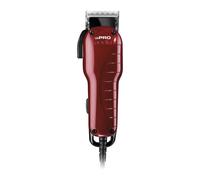 Andis US Pro 66220 Hair Clipper Adjustable Blade Barber Kit 6 Combs Red UK Use