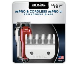 ANDIS US PRO (usPRO) LI CORDLESS & CORDED CLIPPER BLADE SET 66250