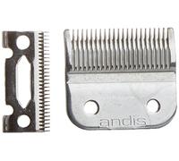 Andis, USPro Clipper Replacement Blade - Made from Carbon-Steel Material with Long Edge Life, Sharp Blades with Deep Teeth, Heat & Rust Resistant - for Perfect Cutting Performance, Chrome Finish