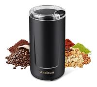 Andizun Electric Coffee Grinder, 350W Coffee Beans Grinder, 80g Large Capacity, One-Touch Operation, 304 Stainless Steel Blades, Ideal for Coffee Beans, Pepper, Grain, Spice, Nuts