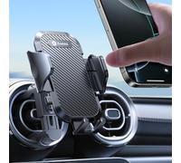 andobil Mobile Phone Holder Car Round Ventilation [ 2.0 Design Upgrade for Mercedes ] Mobile Phone Holder Car [ 2026 New Metal Vent Clip ] for Mercedes-Benz A/B/C/E/S,Benz Accessories Mini Cooper etc