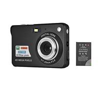 Andoer 1080 48MP Digital Camera, Video Camcorder 8x Zoom, 2.7" LCD Screen, Face Detection, Smile Capture with Carry Case, Wrist Strap for Kids and Teens