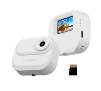 Andoer 1080P Mini Sports Camera Tiny Action Camera with 1.47 Inch IPS Screen 130° Wide Angle Lens with Battery Charging Case 32GB TF Card for Vlog Video Recording