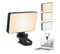 Andoer 120 LED Video Light, Portable Selfie Light with Clip & Phone Holder 2500 K - 9000 K Dimmable CRI 95+ Phone Light for Tablet/Laptop/Video Conference/TikTok/Selfie/Vlog/Live Streaming
