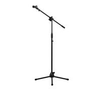 Andoer 140cm / 4.6ft Adjustable Height Adjustable Stand Aluminum Alloy Floor Tripod Stand with Phone Holder Max Capacity 2kg for Live Video Streaming