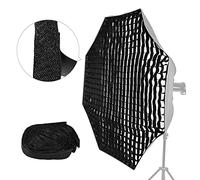 Andoer 140cm/ 55in Photography Octagon Softbox Grid Black Honeycomb Grid Softbox Reflector Portrait Products Photographic Accessories