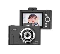 Andoer 2.5K Digital Camera Digital Video Camera Kid Camera 48MP CCD Camera 2.8 Inch Screen 16X Zoom Anti-Shake Built-in LED Fill Light Battery Birthday for Teens Students Friends