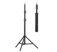 Andoer 210cm/83in Portable Metal Light Stand Heavy Duty Adjustable Photography Tripod Stand with 1/4 Inch Screw for Studio Reflector Softbox LED Video Light Ring Light