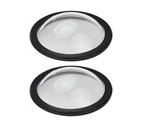 Andoer 2pcs Action Camera Lens Guards Protector Double Optical Coating Replacement for Insta360 ONE X2
