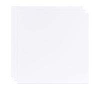 Andoer 3-Pack Acrylic Sheet Reflection Boards, 40x40cm/16x16 Inch Square, White, Perfect for Still Life & Product Photography