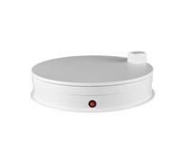 Andoer 30cm Motorized Rotating Display Stand Rotating Turntable 60kg/132lbs Load Capacity 360°Rotatable Display Turntable with LED Light for Photography Products Display Live Video Show