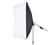 Andoer 50 * 70cm Studio Photography Softbox with E27 Socket Carry Bag for Live Streaming Portrait Product Photo Video