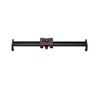 Andoer 50cm/20inch Aluminum Alloy Camera Track Slider Video Stabilizer Rail for DSLR Camera Camcorder DV Film Photography, Load up to 11Lbs