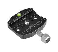 Andoer 70mm Quick Release Plate Clamp 1/4 3/8inch Thread for Manfrotto 410 for Arca Swiss Tripod Ballhead Quick Release Plate
