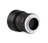 Andoer 85mm F1.8 Large Aperture Medium Telephoto Full Frame Portrait Camera Lens Manual Focus 7 Groups 10 Elements EF Mount for Scenery Architecture Product Sport Photography Portrait Wedding Photo