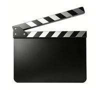 Andoer Acrylic Clapperboard Action Cut Board Movie Film Clapper Film Clapboard Small Clapperboard Movie Director'S Slate Cut Action Scene Clapper Board Film Slate Dry Movie Clap Board For Filming
