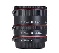 Andoer Auto Focus Macro Extension Tube Ring 13mm 21mm 31mm Extension Tube Set for Canon EF EF-S 35mm Lens DSLR Camera