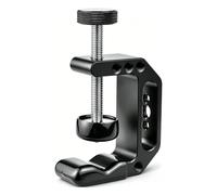 Andoer C Clamp Camera Mount, Super Clamp with 1/4 Inch-3/8 Inch Screw Holes