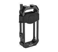 Andoer C-ONE X2 Aluminum Alloy Protective Cage Case Action Camera Rig with Cold Shoe Mount Universal 1/4-inch Thread Magnetic Action Camera Mount Replacement for Insta360 ONE X2