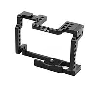 Andoer Camera Cage Rig Aluminum Alloy Cold Shoe 1/4 Thread Compatible with Canon M50 Mirrorless Camera