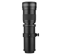 Andoer Camera MF Super Telephoto Zoom Lens F/8.3-16 420-800mm T Mount with Adapter Ring Universal 1/4 Thread Replacement for Canon EF-Mount Cameras EOS 80D 77D 70D 60D 60Da 50D 7D 6D 5D T7i T7s T6s