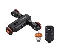 Andoer Camera Slider Dolly - Electric Slider Track, 3 Speeds, Upgraded Remote, Rechargeable Battery, for Canon Nikon Sony Camera, iPhone Samsung Smartphone, 1800mAh Battery, Wide Compatibility