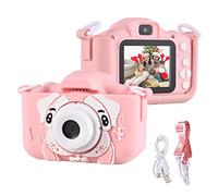 Andoer Children's Camera, Digital Camera Children 1080P, 2.0 Inch Camera with Neck Strap, Kids Toys Gifts for 3 4 5 6 8 7 9 10 11 12 Years Boys and Girls, Blue Cat