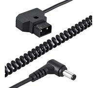 Andoer D-Tap to DC Power Cable compatible with V-Mount Battery for DSLR Camera Cage Rig Power Supply