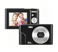 Andoer Digital Camera, 48MP 1080P Portable Camera 128GB Extended Memory