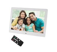 Andoer Digital Picture Alum 10 inch, Full IPS Screen USB Digital Photo Frames 1024 * 600 with Alarm Clock, Video, Calendar