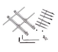 Andoer DSLR Professional Camera Lens Spanner Wrench Opening Opening Tool 3 Tips 10-100 mm for Canon Nikon Sony Olympus