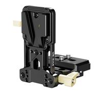 Andoer Foldable V-Mount Battery Plate with Arca Type Quick-Release Camera Baseplate Lightweight DSLR Camera Video Rig