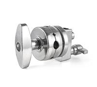 Andoer Functional Heavy Duty Grip Head Multi-Functional Light Stand Mounting Adapter Heavy Duty Swivel Head Holder Grip Head for Light Stand Extension Boom Arm Photography with 4 Mounting Holes