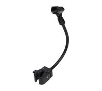 Andoer Gooseneck Microphone Stand Metal Adjustable Microphone Boom Arm 360 Degree Bendable 315 mm Clip On Holder Fits 25 to 33 mm Mics for Streaming Recording Singing