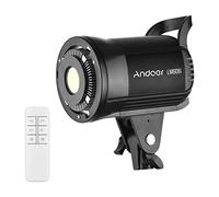 Andoer LM60Bi Portable LED Photography Fill Light 60W Studio Video Light 3000K-5600K Dimmable Bowens Mount Continuous Light with Remote Control for Product Portrait Wedding Photography Live Streaming