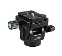 Andoer Monopod Tilt Head, Tripod Head with Quick Release Plate