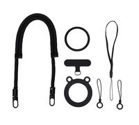 Andoer M22 Adjustable Magnetic Neck Hanging Rope Phone Strap Bear Rings Cell Phone Lanyards