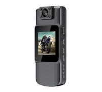 Andoer Mini Body Camera, 4K Body Cam 150° Wide Angle with 180° Lens, WiFi Video Camera with Night Vision, Motion Detection, App Control for Daily Recording/Service/Delivery/Conference