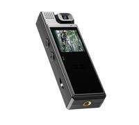 Andoer Mini Body Camera, 4K Body Cam with 180° Lens, WiFi Video Camera with 1.3 Inch TFT Screen, Night Vision Motion Detection for Daily Recording/Service/Delivery/Conference