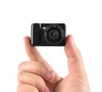 Andoer Mini Digital Camera, 1080P Pocket Camcorder Built-in Battery with LCD Screen Flash Keychain Digital Video Camera for Travel Party Fun Vlog Gifts Recording