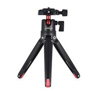 Andoer Mini Tripod Tabletop Tripod Smallrig Mini Table With 360° Ball Head And 1/4 Screw Mini Tripod Table Top Compatible With Gopro Dslr Cameras Projectors Webcams And Smartphone Mount Adapter
