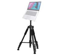 Andoer Multifunctional Projector Stand Tripod Portable Laptop Tripod Stand Adjustable Height 19.6 Inch to 58.6Inch with Plate for Projector Laptop