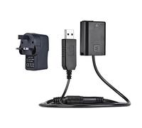 Andoer NP-FW50 USB Dummy Battery with UK Plug Replace for AC-PW20 compatible with Sony NEX-3/5/6/7 Series A33 A37 A35 A55 a7 a7R a7II A6000 A6300