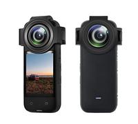 Andoer Panoramic Camera Lens Guards Lens Protective Cover Compatible with Insta360 X3 Camera