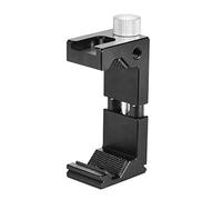 Andoer Phone Tripod Mount Clamp Universal Phone Holder Clip With 1/4 Inch Screw Hole for Selfie Vlogging