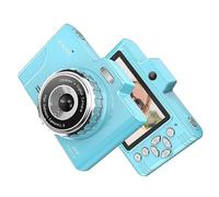 Andoer Photo Camera, 1080P 48MP Rechargeable Compact Digital Camera 2.8 Inch Digital Photo Camera with Zoom 8X Compact Digital Camera for Beginners, Kids, Adults(Blue)