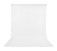 Andoer Photography Backdrop 1.6 x 3M / 5 x 10FT Photography Studio Non-woven Background For Studio Props Photo Backdrop (White)